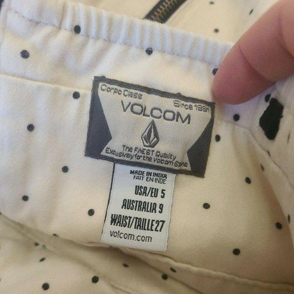 Volcom strapless polka-dot mini dress Juniors Size 5 - Picture 8 of 8